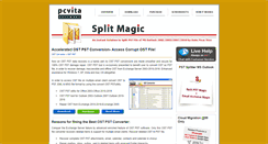 Desktop Screenshot of ostpst.splitpstfile.org