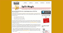 Desktop Screenshot of microsoft.splitpstfile.org